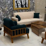 مبل راحتی مینیمال نرده ای - تصویر 2